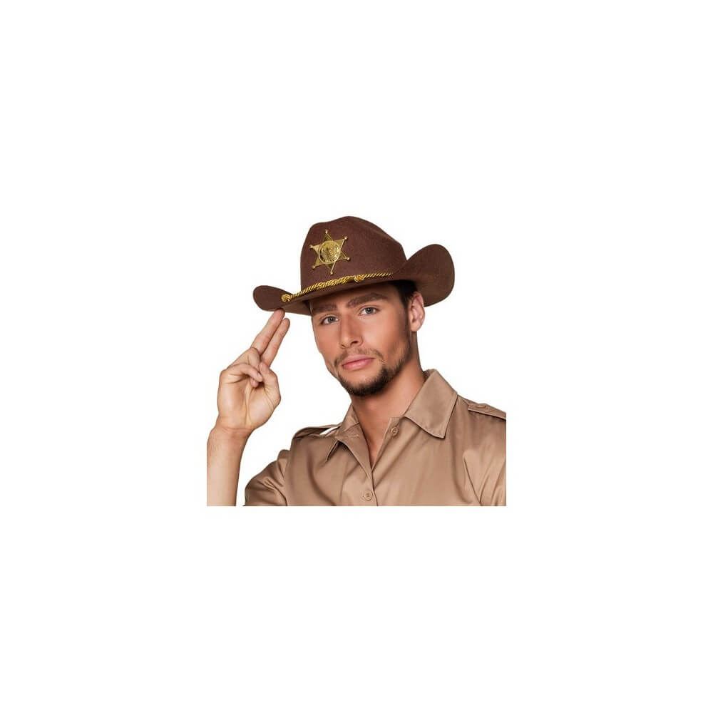 Chapeau Deputy Sheriff – Style Western - B04388 - Chapeaux