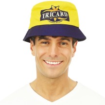 Bob Apéro Tricard Jaune Adulte - 23888 - Chapeaux