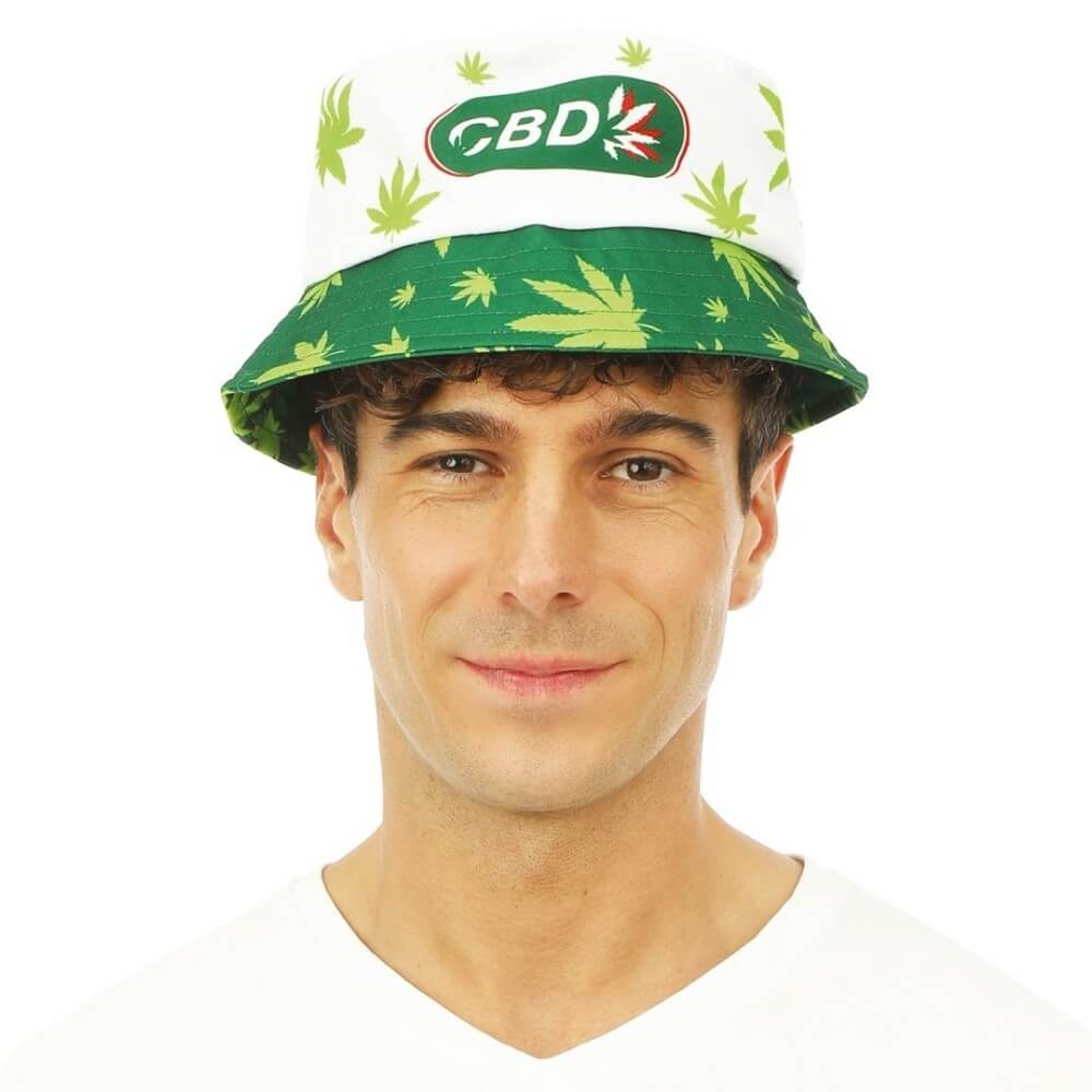 Bob Apéro CBD Vert Adulte - 23889 - Chapeaux
