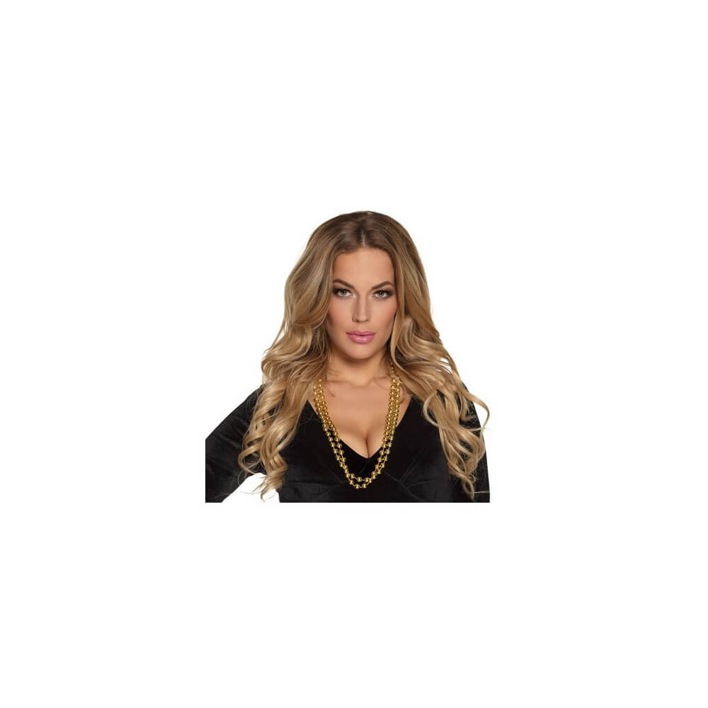 Chaînes Perles Or (B64300) – Accessoire Festif - B64280 - Bijoux fantaisie