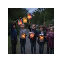 Porte Lampion Bambou 50 cm – Vendu à l’unité - 14105 - Lampions 14 Juillet