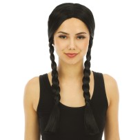 Perruque tresses - noir - 81800 - Perruques