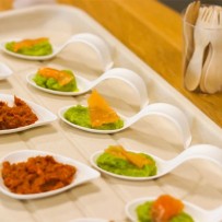 Cuillère Chinoise Compostable 3,2 cL en Fibres Végétales – Lot de 50 - G30102 - Verrines & contenants apéritifs