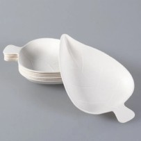 Verrine Feuille Compostable 3,6 cL en Fibres Végétales – Lot de 50 - G10126 - Verrines & contenants apéritifs