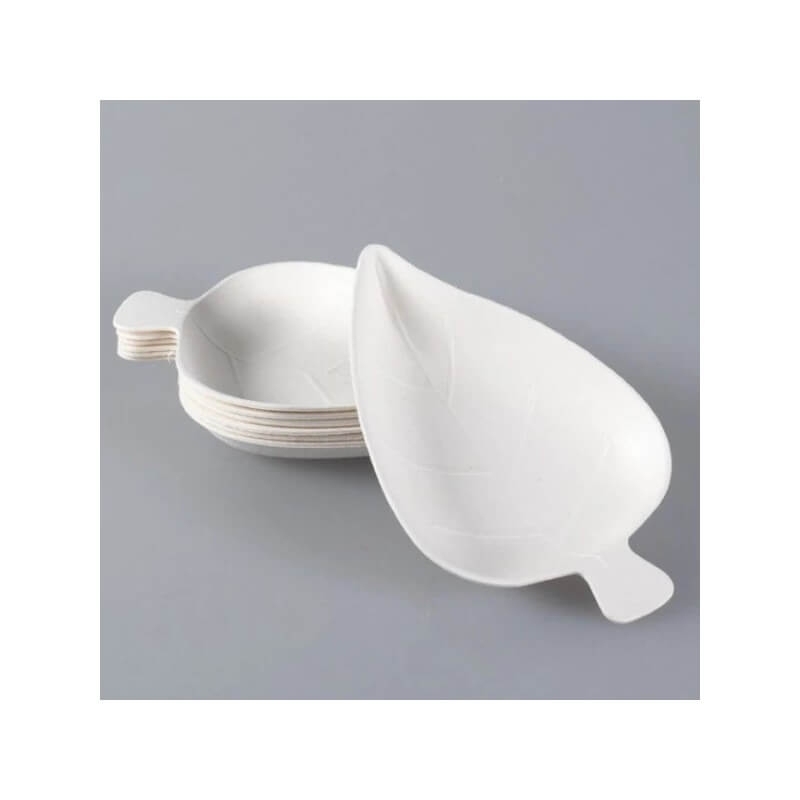 Verrine Feuille Compostable 3,6 cL en Fibres Végétales – Lot de 50 - G10126 - Verrines & contenants apéritifs