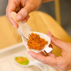 Verrine Feuille Compostable 3,6 cL en Fibres Végétales – Lot de 50 - G10126 - Verrines & contenants apéritifs