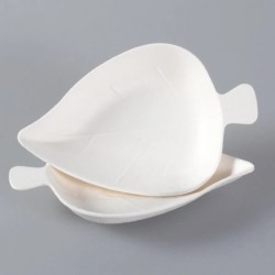 Verrine Feuille Compostable 3,6 cL en Fibres Végétales – Lot de 50 - G10126 - Verrines & contenants apéritifs