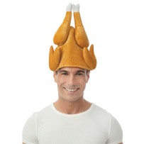 Chapeau Dinde Adulte – Accessoire Humoristique de Fête - 24041 - Chapeaux