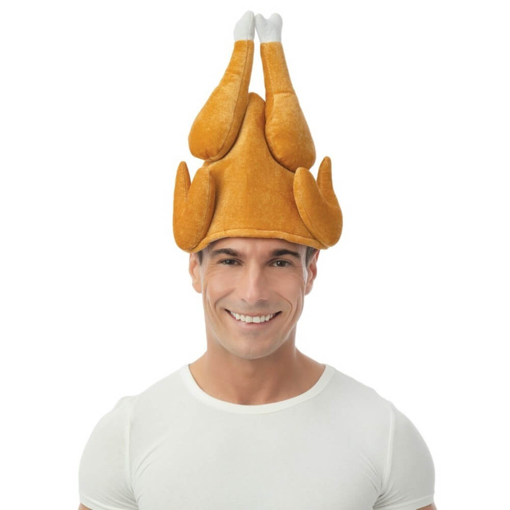 Chapeau Dinde Adulte – Accessoire Humoristique de Fête - 24041 - Chapeaux