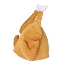 Chapeau Dinde Adulte – Accessoire Humoristique de Fête - 24041 - Chapeaux