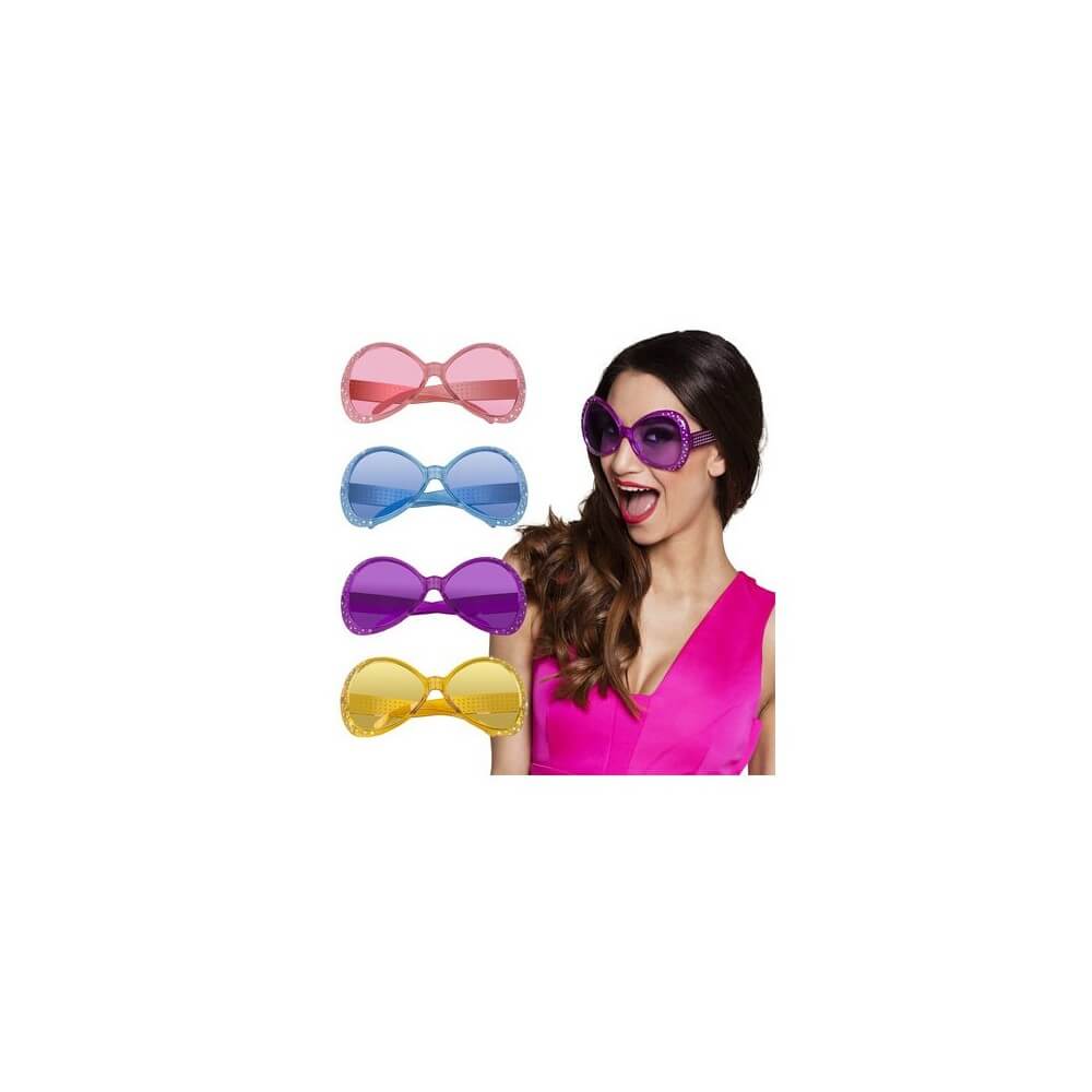 Lunette CHILL DIAMOND assortie – Style fun et brillant - B02554 - Lunettes fantaisie