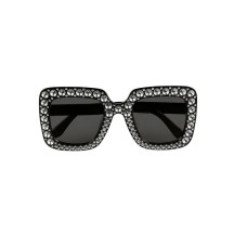 Lunettes Party Bling Bling Noir – Accessoire chic et festif - B02631 - Lunettes fantaisie