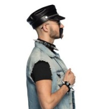Set Rocker 5 accessoires – Casquette, lunettes, collier & plus - B33208 - Barbes et moustaches