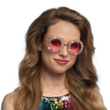 Lunettes Party Crystal – Effet brillant et festif - B44555 - Lunettes fantaisie
