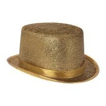 Chapeau Haut de Forme Or – Adulte - 24290 - Chapeaux
