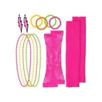 Set Accessoires 80’s Disco - B44611 - Bijoux fantaisie