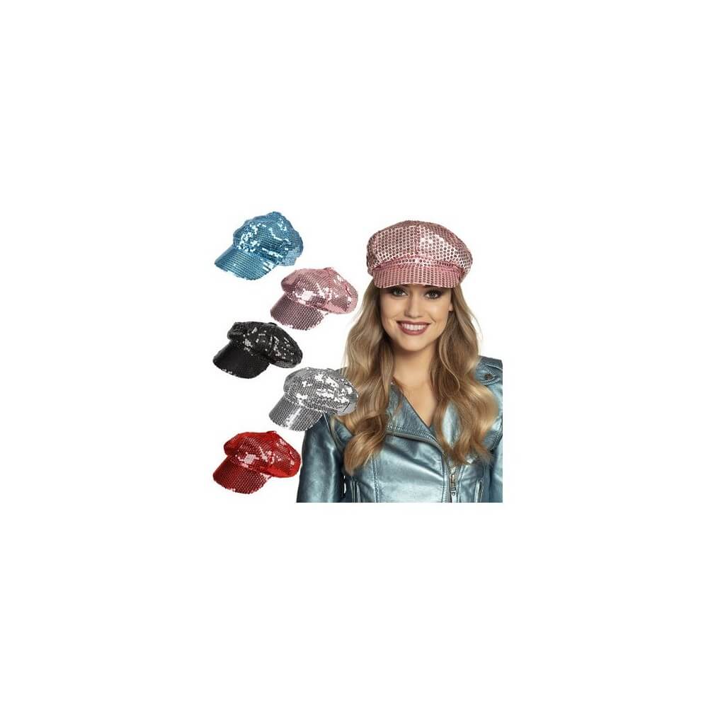 Casquette Disco 5 Couleurs Assorties - B01214 - Chapeaux