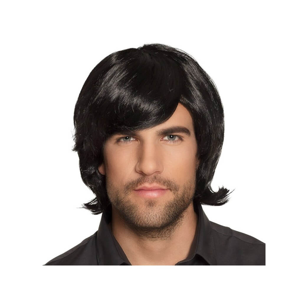 Perruque Spike Noire - B85734 - Perruques