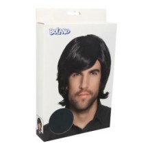 Perruque Spike Noire - B85734 - Perruques