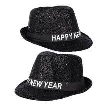 Borsalino Happy New Year LED Noir – Adulte - 24375 - Chapeaux
