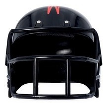 Casque Footballeur Américain Noir – Adulte - 24463 - Chapeaux