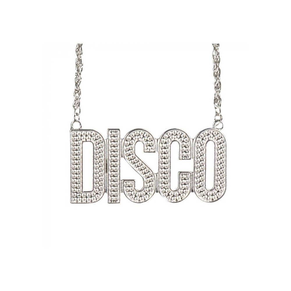 Collier Disco 67 cm - B00715 - Bijoux fantaisie