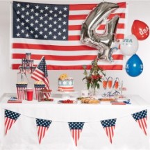 10 Gobelets Papier American Party 21 cl - B44974 - Gobelets & Assiettes à Thème