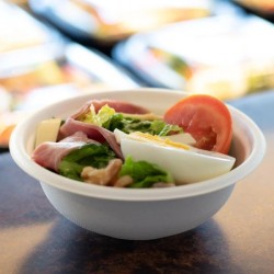 Bol Compostable 250 mL en Fibres Végétales – OK Compost – Lot de 50 - G10080 - Bols & contenants