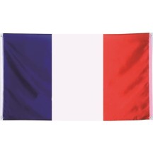 Drapeau France Polyester 150 x 200 cm – 4 Œillets - 14604 - Drapeaux