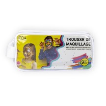 Trousse de Maquillage 9 Accessoires – Kit Complet - 33711 - Pinceaux & Accessoires de Maquillage