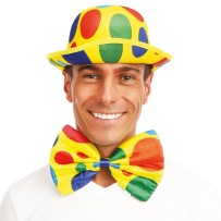 Chapeau Melon Clown – Adulte - 28061 - Chapeaux