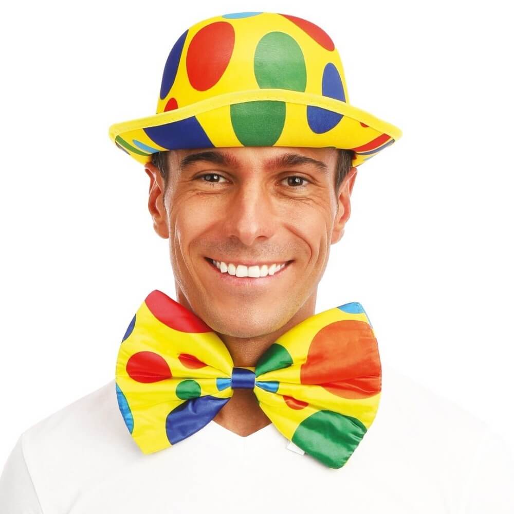 Chapeau Melon Clown – Adulte - 28061 - Chapeaux