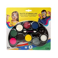Palette Maquillage 8 Couleurs avec Applicateur & Éponge - 51047 - Maquillage en Tube & Palettes