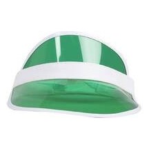 Visière Transparente Fluo Adulte – Couleur Aléatoire - 29201 - Chapeaux