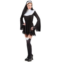 Costume Adulte Sexy Nonne (M) - B83817 - Costumes adulte