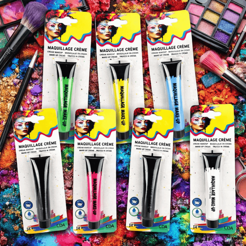 Tube de Maquillage 20 ml Base Eau – Couleurs Intenses - 5100012 - Maquillage en Tube & Palettes