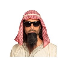 Cheik : Foulard, Corde, Lunettes Party et Barbiche - B81034 - Barbes et moustaches