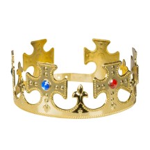 Couronne Réglable Roi (Adulte & Enfant) - B01318 - Bijoux fantaisie