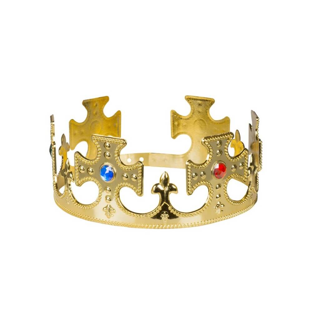 Couronne Réglable Roi (Adulte & Enfant) - B01318 - Bijoux fantaisie