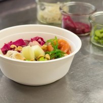 Grand Bol Compostable 950 mL en Fibres Végétales – Lot de 50 - 51B002 - Bols & contenants