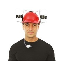 Casque Anti-Soif Adulte – Porte Canettes - 31081 - Chapeaux