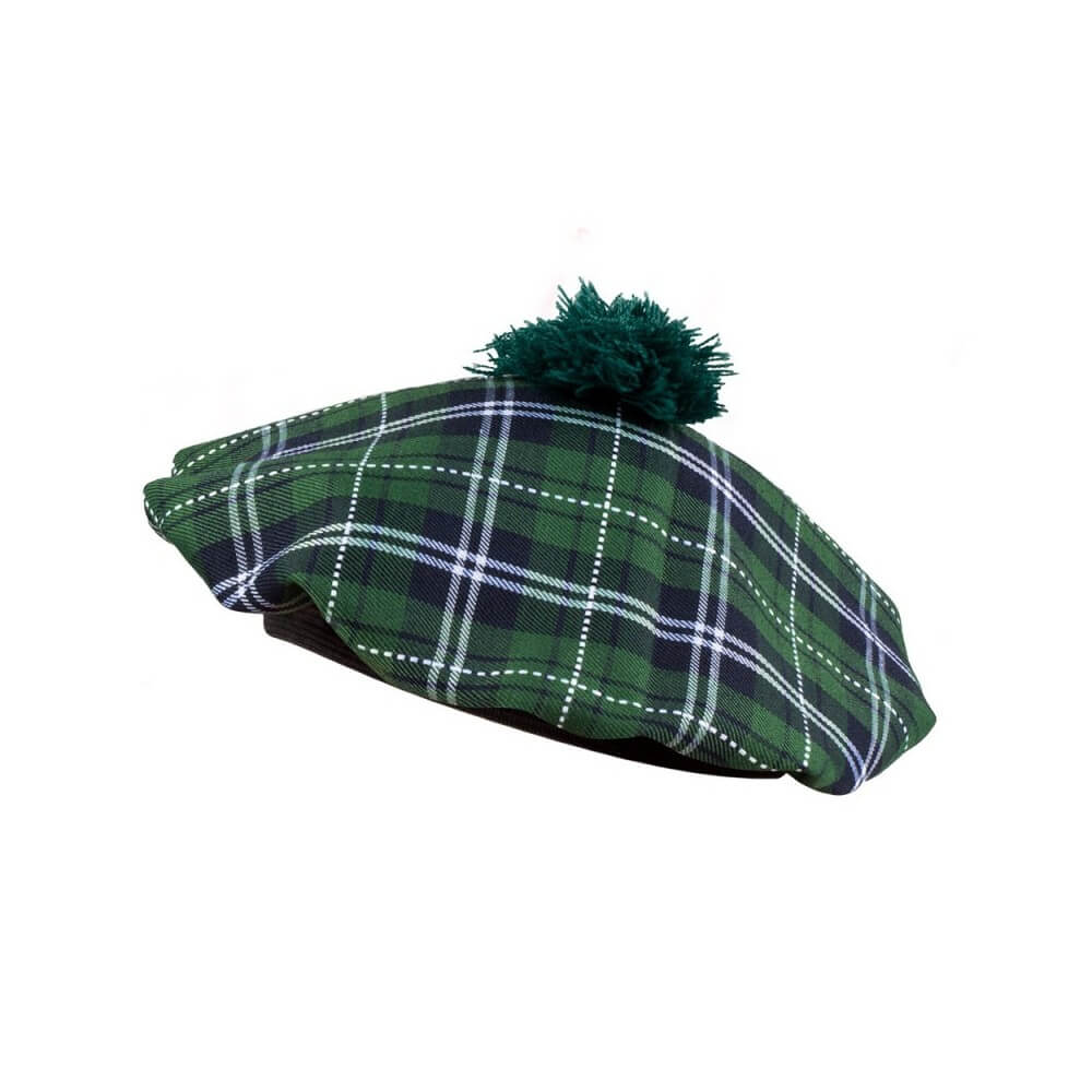 Béret Écossais Tartan Vert - B81229 - Chapeaux