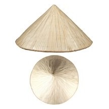 Chapeau de Paille Vietnamien Adulte - 34700 - Chapeaux