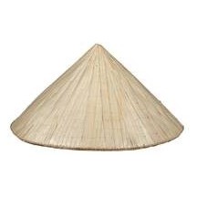 Chapeau de Paille Vietnamien Adulte - 34700 - Chapeaux
