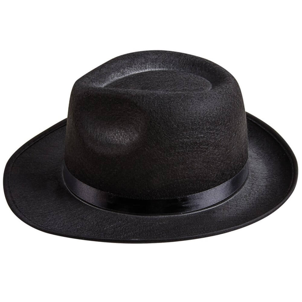 Chapeau Borsalino Feutre Noir – Adulte - 34760 - Chapeaux