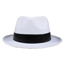 Chapeau Borsalino Feutre Blanc – Adulte - 34761 - Chapeaux