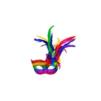 Masque Latex Venice Arcobaleno - B00211 - Masques