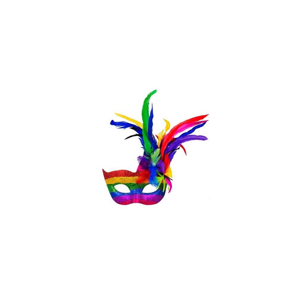 Masque Latex Venice Arcobaleno - B00211 - Masques