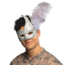 Loup Venice PREZIOSO argent - B00220 - Masques