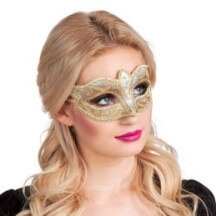 Loup Venice FELINA Or – Masque élégant - B00338 - Masques
